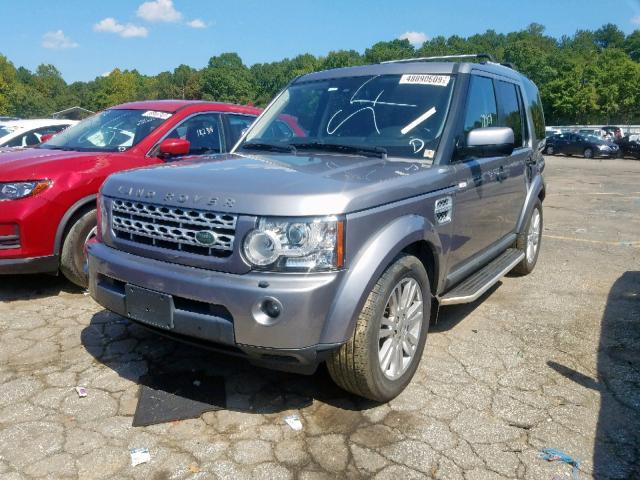 SALAK2D47BA593286 - 2011 LAND ROVER LR4 HSE LU GRAY photo 2