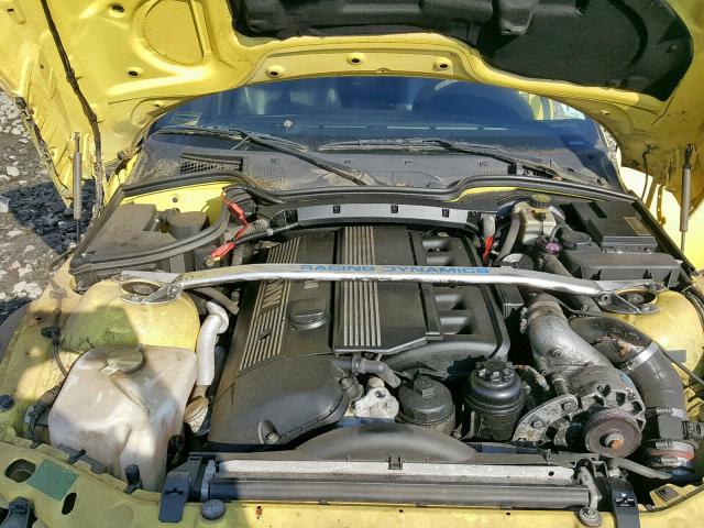 WBACN33441LK46982 - 2001 BMW Z3 2.5 YELLOW photo 7