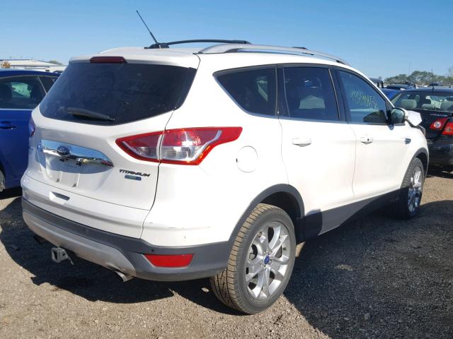 1FMCU9J98EUE50722 - 2014 FORD ESCAPE TIT WHITE photo 4