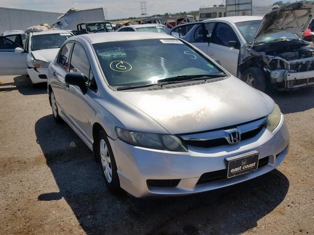 2HGFA1F38AH310538 - 2010 HONDA CIVIC VP SILVER photo 1