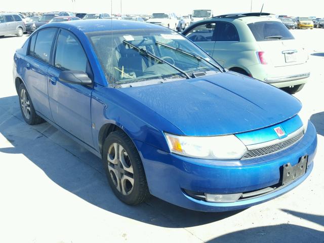 1G8AL52F34Z163179 - 2004 SATURN ION LEVEL BLUE photo 1