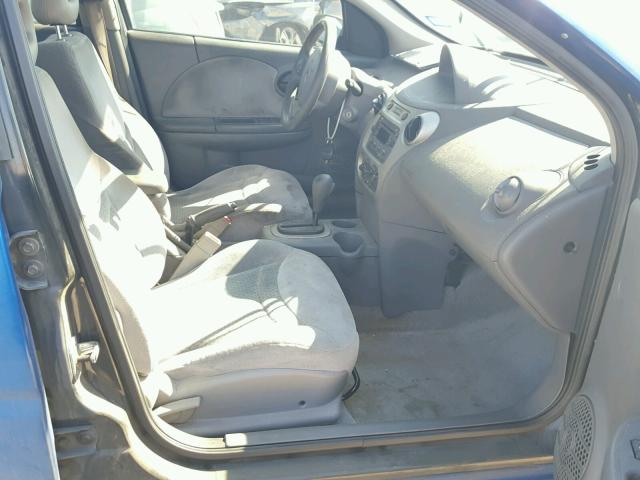 1G8AL52F34Z163179 - 2004 SATURN ION LEVEL BLUE photo 5