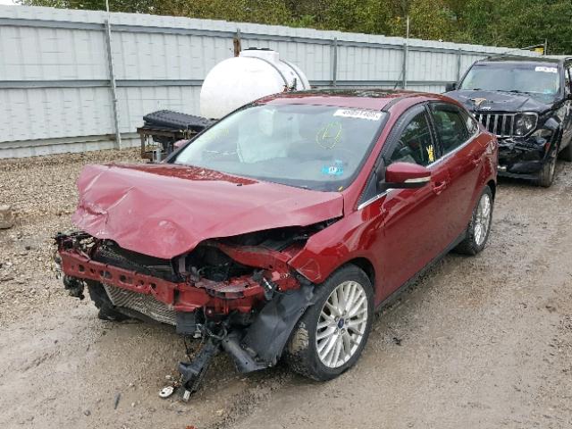 1FADP3J23EL241061 - 2014 FORD FOCUS TITA RED photo 2