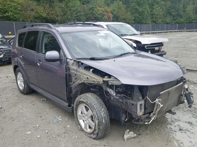 JA4LT21W29Z014908 - 2009 MITSUBISHI OUTLANDER GRAY photo 1