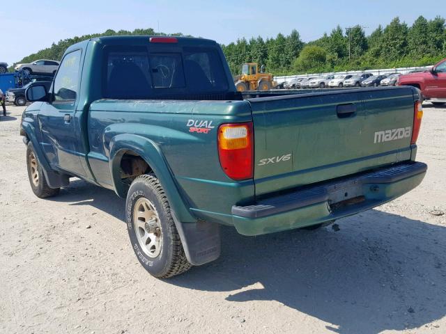 4F4YR12U51TM26806 - 2001 MAZDA B3000 GREEN photo 3