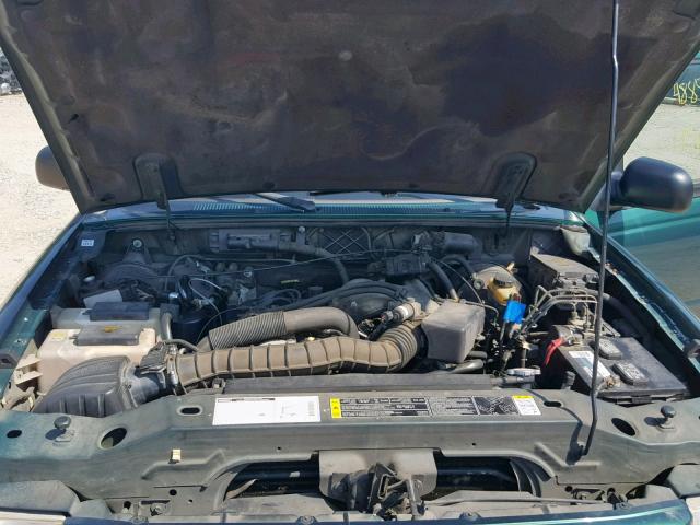 4F4YR12U51TM26806 - 2001 MAZDA B3000 GREEN photo 7