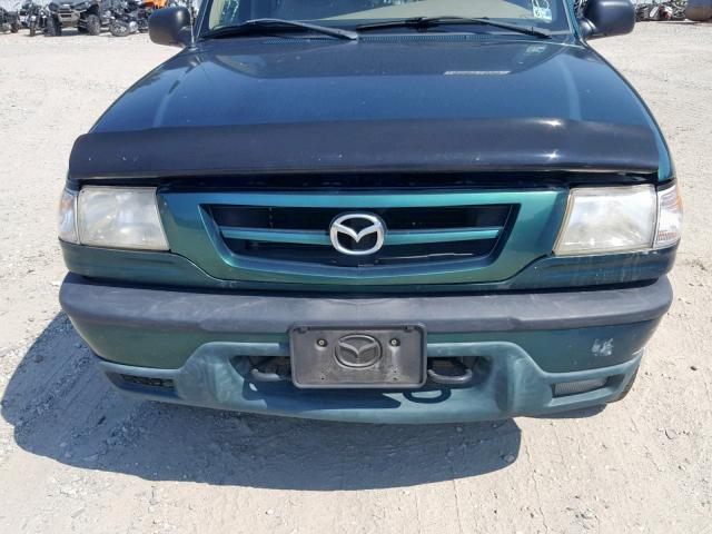 4F4YR12U51TM26806 - 2001 MAZDA B3000 GREEN photo 9