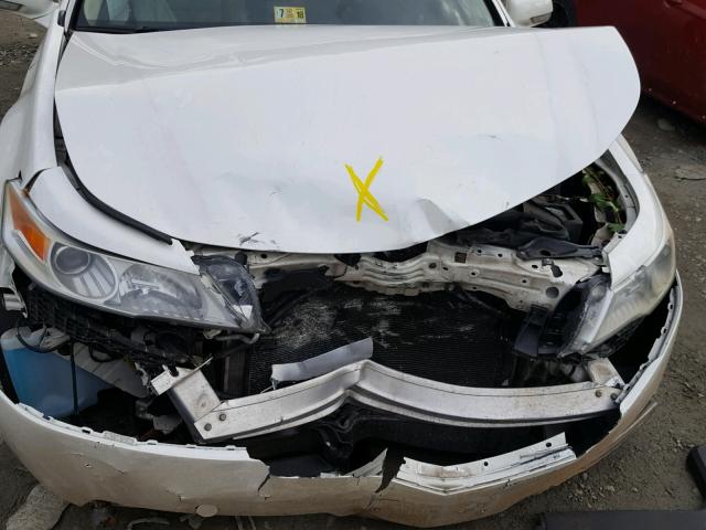 19UUA8F56AA007922 - 2010 ACURA TL WHITE photo 7