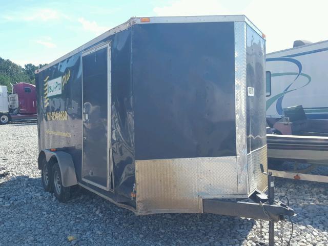 53FBE1621GF019267 - 2016 UTILITY TRAILER BLACK photo 1