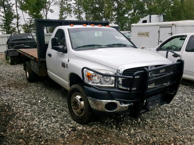 3D6WH46A48G202335 - 2008 DODGE RAM 3500 S WHITE photo 1