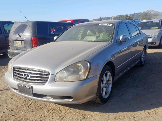 JNKBF01A12M002266 - 2002 INFINITI Q45 SILVER photo 2