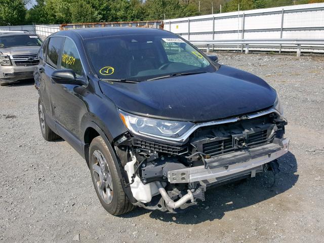 2HKRW2H89JH669531 - 2018 HONDA CR-V EXL BLACK photo 1