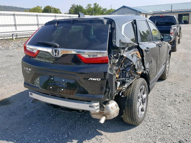 2HKRW2H89JH669531 - 2018 HONDA CR-V EXL BLACK photo 4