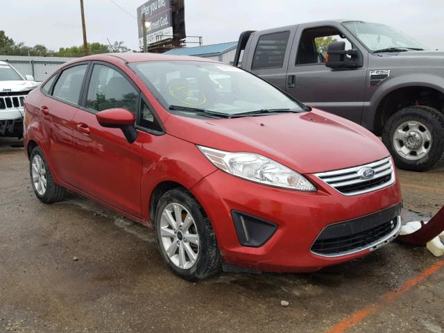 3FADP4BJ7BM114173 - 2011 FORD FIESTA SE RED photo 1