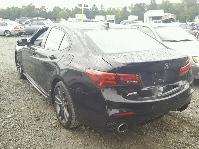 19UUB2F69JA001616 - 2018 ACURA TLX TECH+A GRAY photo 3