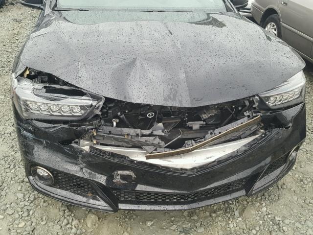 19UUB2F69JA001616 - 2018 ACURA TLX TECH+A GRAY photo 9