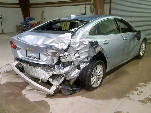 1G1ZJ5SU3HF228271 - 2017 CHEVROLET MALIBU HYB 蓝色 照片 4