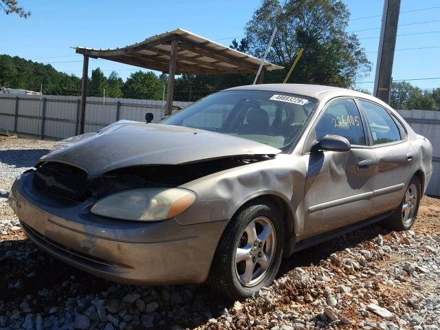 1FAFP55273A234590 - 2003 FORD TAURUS SES BEIGE photo 2