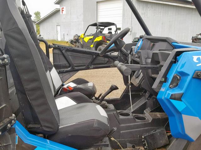 3NSVDE920GF452388 - 2016 POLARIS RZR XP TUR BLUE photo 5