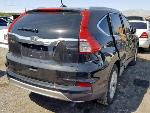 5J6RM3H72GL024026 - 2016 HONDA CR-V EXL BLACK photo 4