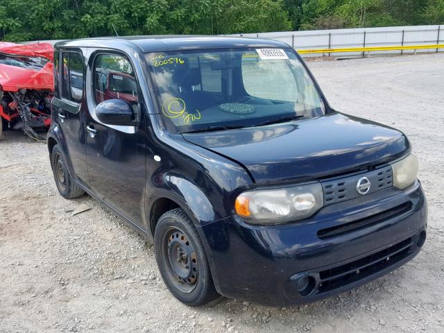 JN8AZ2KR0BT200576 - 2011 NISSAN CUBE BASE BLACK photo 1