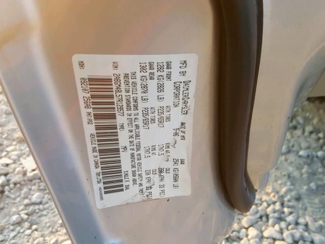 2A8GM48L57R129577 - 2007 CHRYSLER PACIFICA SILVER photo 10