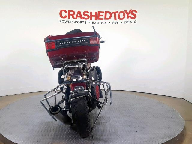 1HD1FCW1X5Y687452 - 2005 HARLEY-DAVIDSON FLHTCUI RED photo 7
