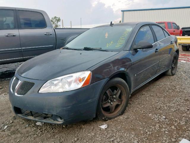 1G2ZG57B794103207 - 2009 PONTIAC G6 BLACK photo 2