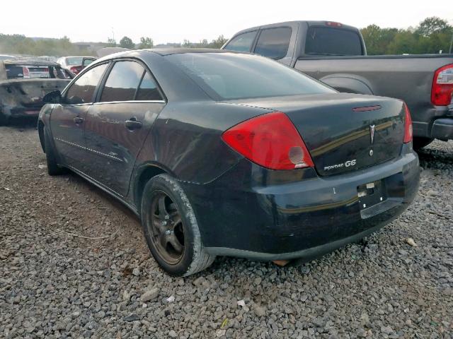 1G2ZG57B794103207 - 2009 PONTIAC G6 BLACK photo 3