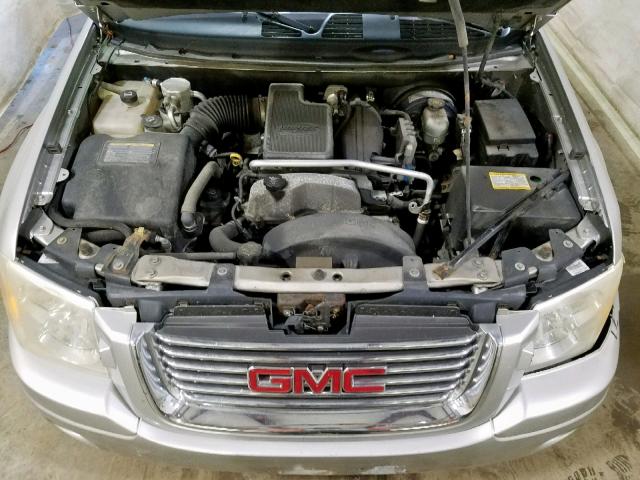 1GKDT13S462325862 - 2006 GMC ENVOY SILVER photo 7