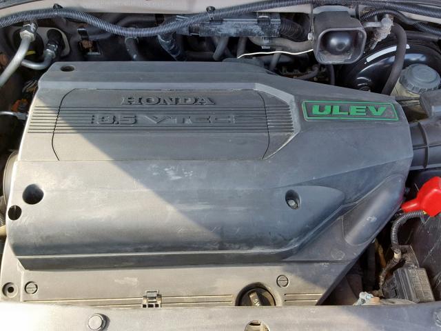 2HKYF18474H562906 - 2004 HONDA PILOT EX SILVER photo 7