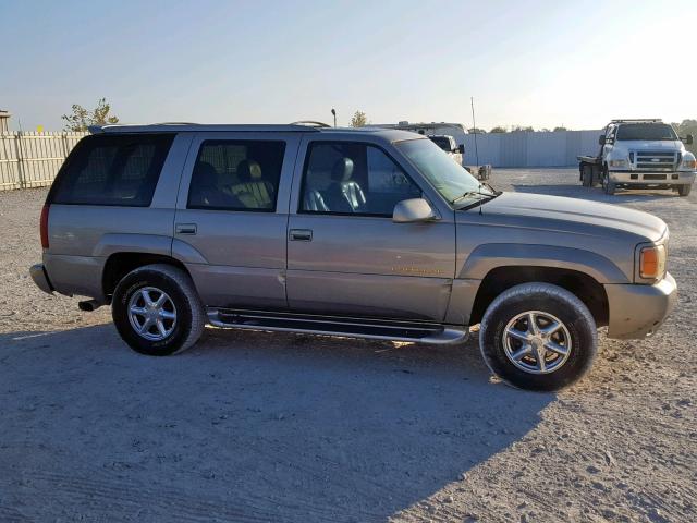 1GYEK63R3YR185143 - 2000 CADILLAC ESCALADE L GRAY photo 9