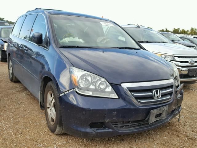 5FNRL38867B102974 - 2007 HONDA ODYSSEY TO BLUE photo 1