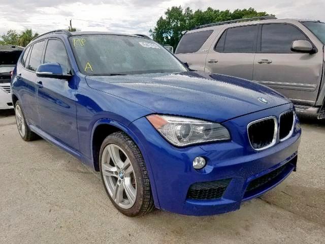 WBAVM5C56FVV94438 - 2015 BMW X1 XDRIVE3 BLUE photo 1