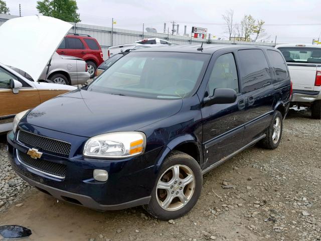 1GNDV23W47D147768 - 2007 CHEVROLET UPLANDER L BLUE photo 2