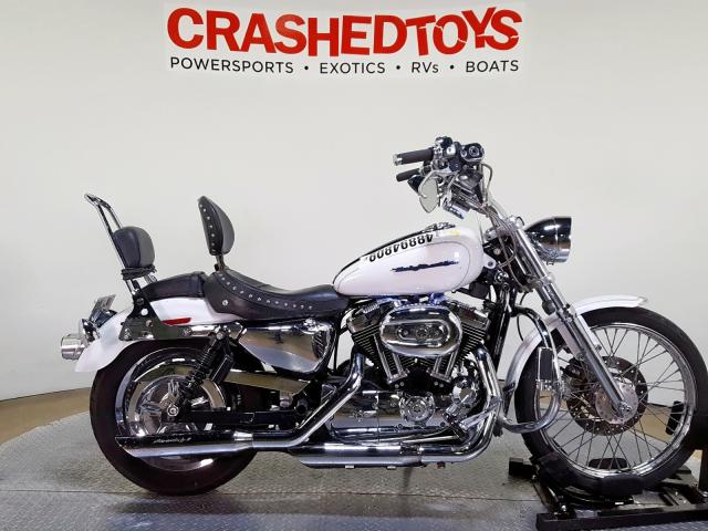 1HD1CGP144K427080 - 2004 HARLEY-DAVIDSON XL1200 C WHITE photo 1