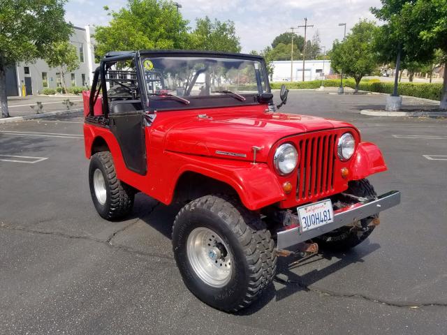 00000000832212271 - 1965 JEEP CJ RED photo 1