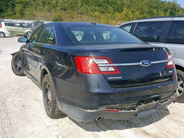 1FAHP2MK4EG124637 - 2014 FORD TAURUS POL BLACK photo 3