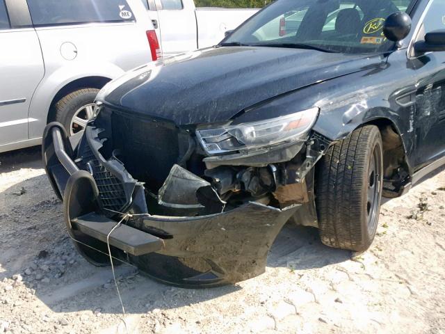 1FAHP2MK4EG124637 - 2014 FORD TAURUS POL BLACK photo 9