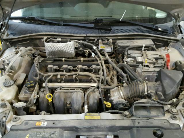 1FAHP34N38W119164 - 2008 FORD FOCUS S/SE SILVER photo 7