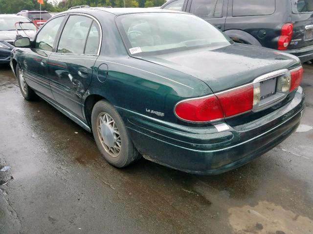 1G4HP54K01U200910 - 2001 BUICK LESABRE CU GREEN photo 3