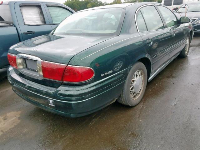 1G4HP54K01U200910 - 2001 BUICK LESABRE CU GREEN photo 4