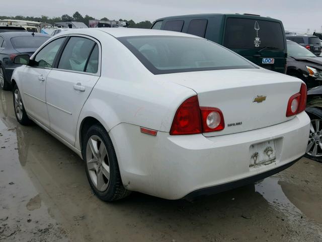 1G1ZA5EU8CF389378 - 2012 CHEVROLET MALIBU LS 白色 照片 3