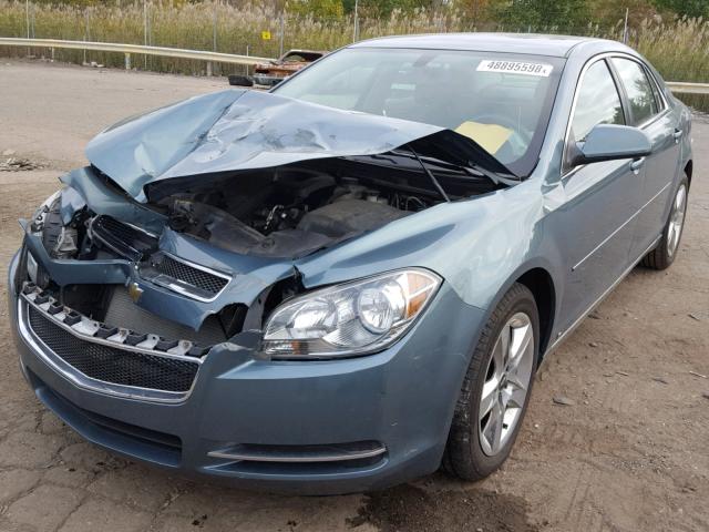 1G1ZH57B094221861 - 2009 CHEVROLET MALIBU 1LT 绿色 照片 2