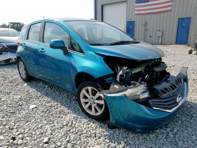 3N1CE2CP5EL416335 - 2014 NISSAN VERSA NOTE BLUE photo 1