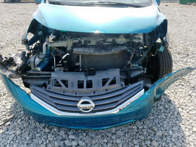 3N1CE2CP5EL416335 - 2014 NISSAN VERSA NOTE BLUE photo 9