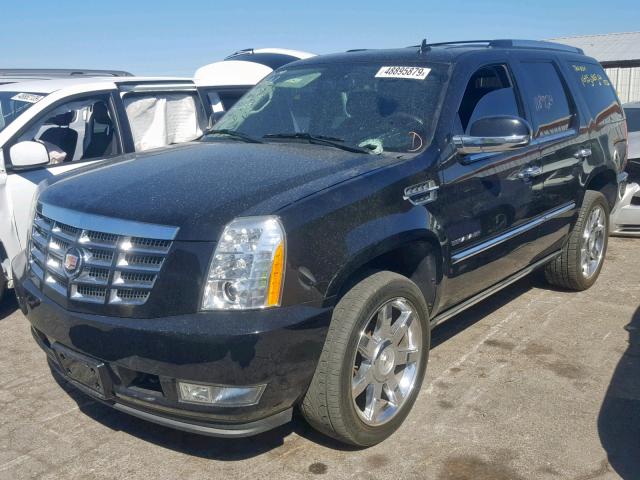 1GYS3BEF2CR175322 - 2012 CADILLAC ESCALADE L BLACK photo 2