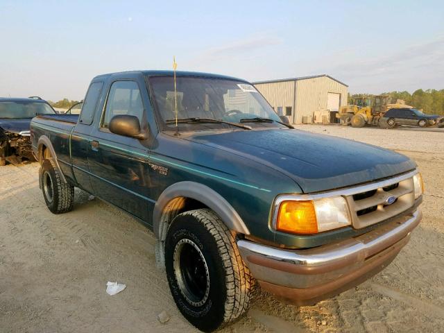 1FTCR15X7VTA06155 - 1997 FORD RANGER SUP GREEN photo 1