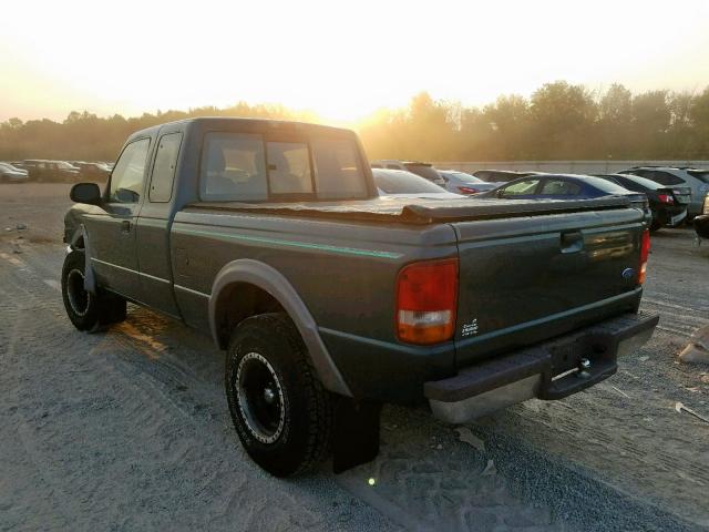 1FTCR15X7VTA06155 - 1997 FORD RANGER SUP GREEN photo 3