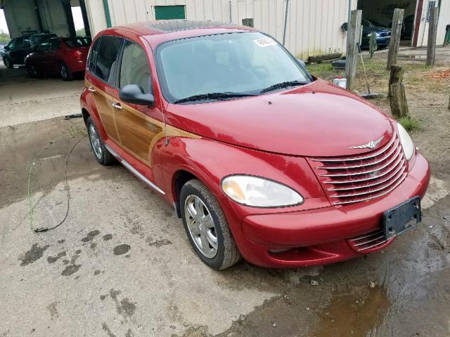 3C8FY68815T555807 - 2005 CHRYSLER PT CRUISER RED photo 1